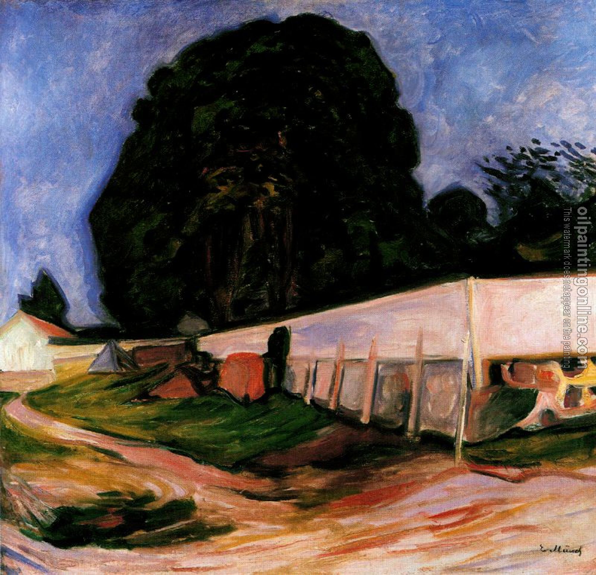Munch, Edvard - Summer Night at Aasgaardstrand
